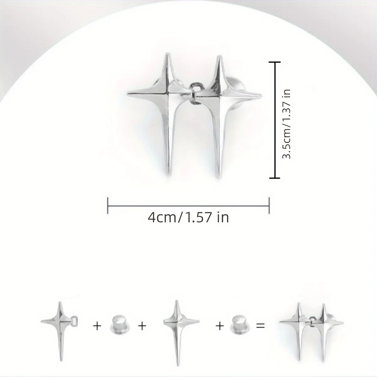 Star-Shaped Waist Buckle Image 5