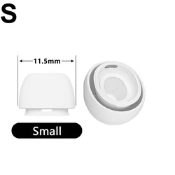 Soft Silicone Eartips XS/S/M/L Earplugs Replacement Covers - 2Pair (S - 1Pair)