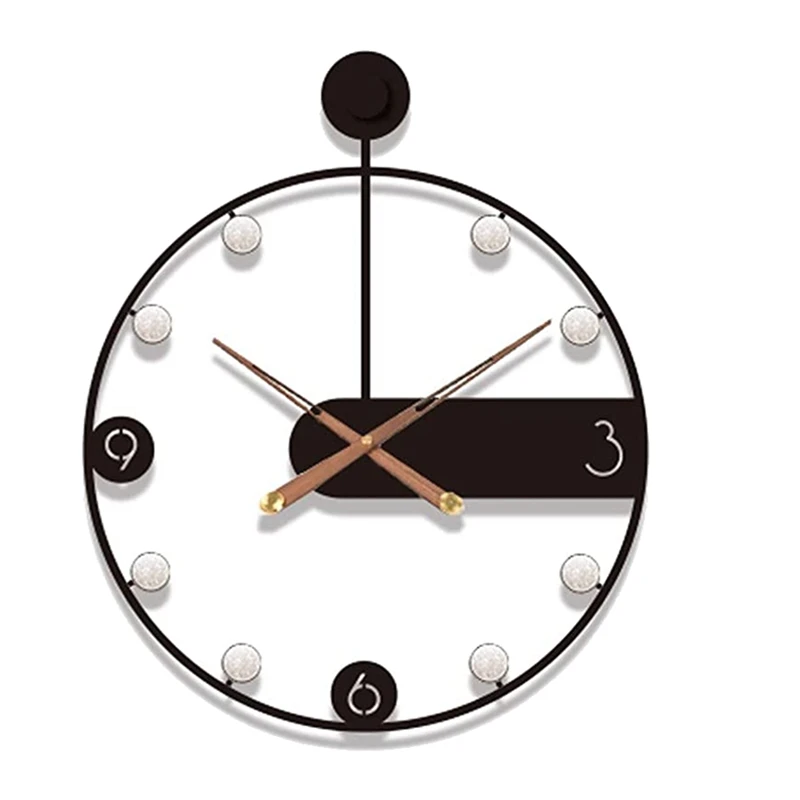 

Большие настенные часы для гостиной, современные декоративные бесшумные настенные часы для дома, кухни, спальни, 23 дюйма
