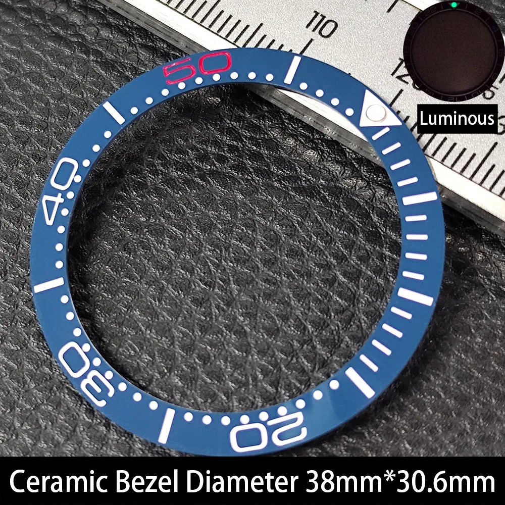 Elegant 38mm Ceramic Bezel Insert