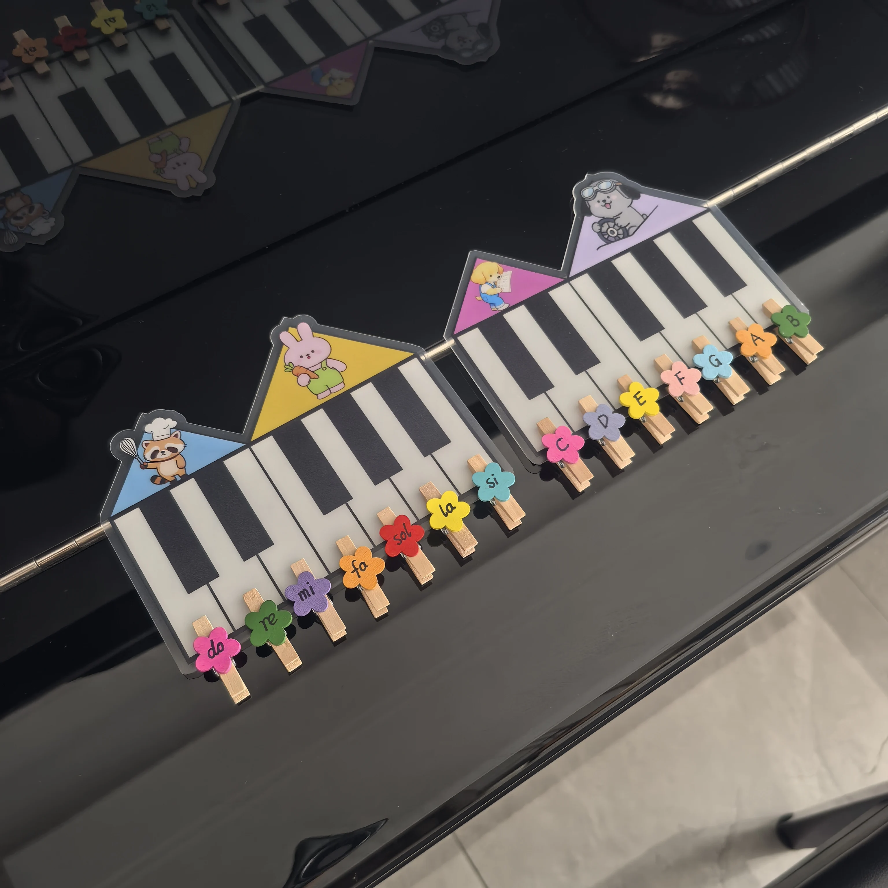 Essential Piano Learning Cards: Note Names, Solfege, Intervals, Triads, and Keyboard Mastery