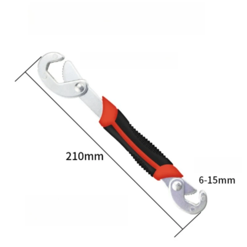 [조절식 렌치] 렌치 도구 다기능 만능 렌치 조절식 렌치 대형 개구부 빠른 조작