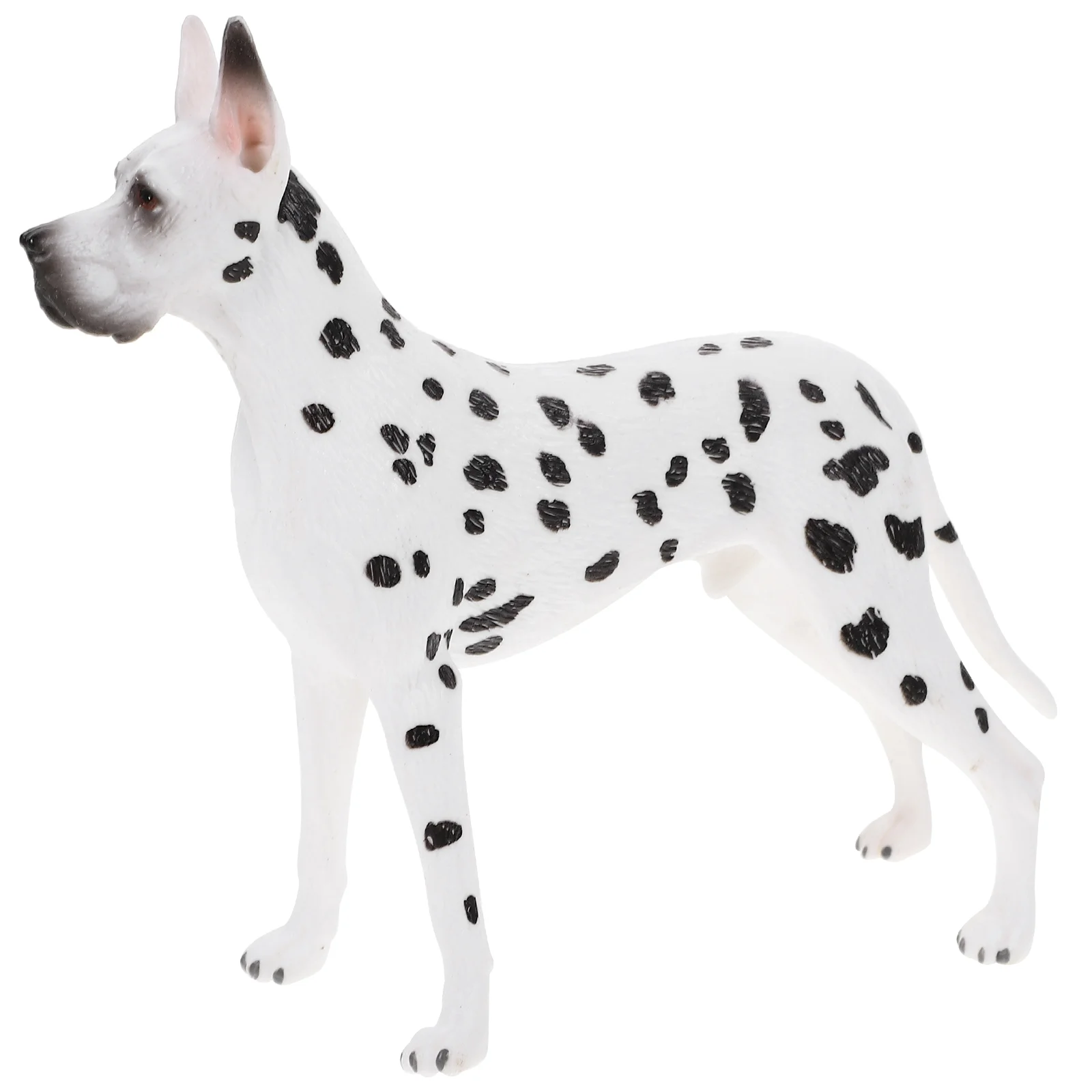 

Shepherd Dog Simulated Great Animal Model Dalmatian Statue Ornaments Child Car Decor Figurines Collection Plastic