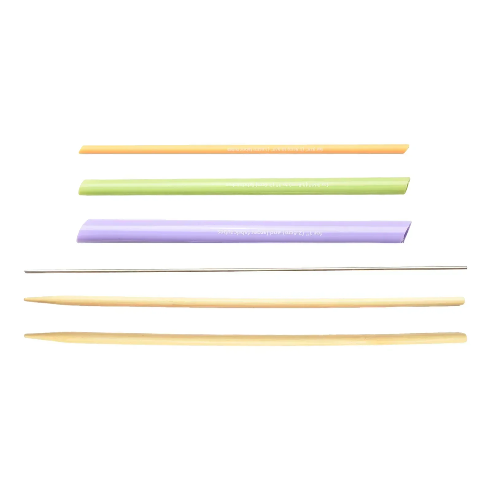 Quick Turn Fabric Set Assorted Sizes Tube Turner Sewing DIY Waistband Hands Bag Handles Bow Ties Upturn Tools 3pcs/Set