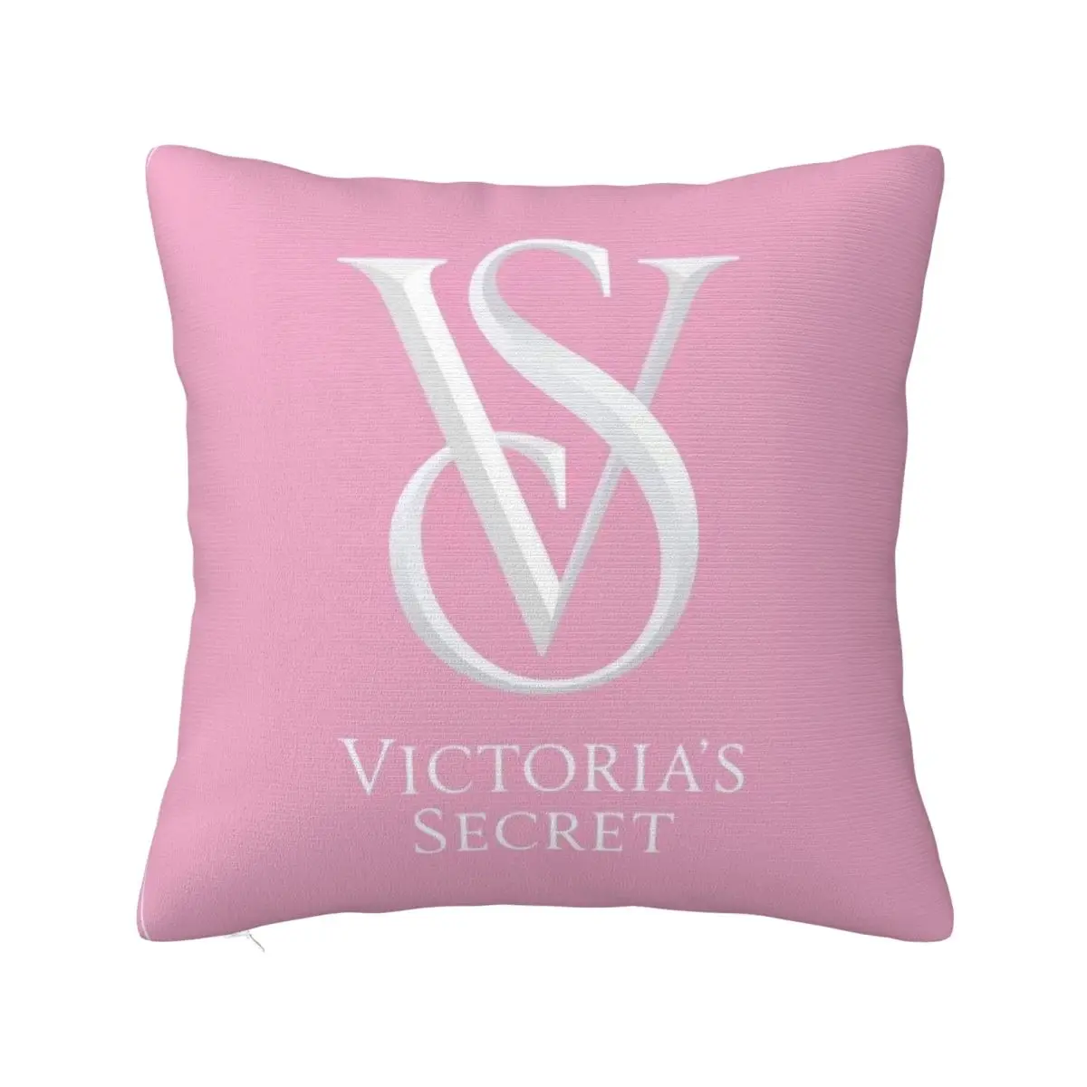 

Fashion Series V-victoria's-S-secret Logo Pillowcase Double-sided Printing Cushion Cover Gift Pillow Case Cover Home Zippered