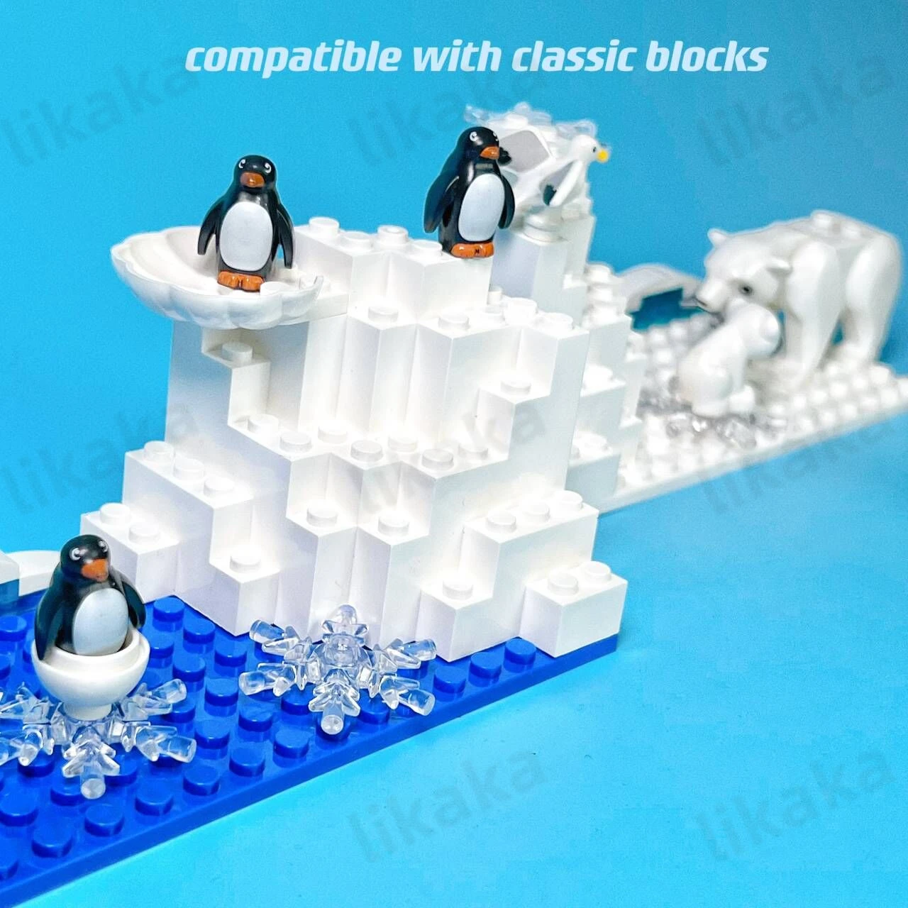 Underwater World Adventure Building Block Set - Creative Animal and Marine Life Toys