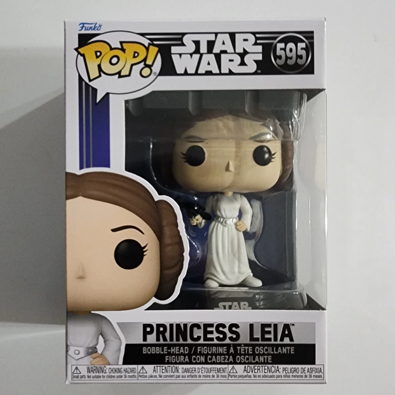 פאנקו פופ! פרינסס ליאה 595 דמויות מלחמת הכוכבים: פרק IV תקווה חדשה 4.25 אינץ 'מהדורה מוגבלת אוסף קישוט מודל צעצוע מתנה