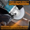 125 Type Electric Grinding Tool Brushless Motor Angle Grinder Cutter Power Tool Cutting Polishing Ceramic Tile Wood Stone Steel 3