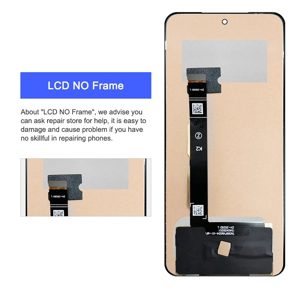 HLYGZX Écran Pour Motorola Moto G84 TFT XT2347 LCD Écran De Rechange Assemblée Réparation Kit(Pas D'empreinte Digitale