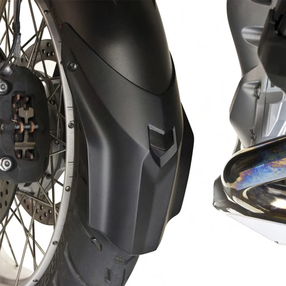 Estensione Parafango Anteriore Per BMW R1200GS LC / R1250GS E Adventure (2013-2024): Paraspruzzi In ABS Nero, 4mm, Proteggi Il Motore - copertina