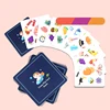 Montessori Toys Bump Card Game Playing Card Game Memory Training Matching Card Game Children Kids Animal Cognitive Education Toy 3