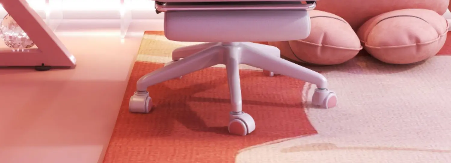 Description Picture 3 of itemPink Bedroom Gaming Chair High Elastic Sponge Computer Chair Comfortable Back Office Chair Back Can Lie Live Broadcast Seat