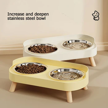 Double Ceramic Cat/Dog Bowls 1