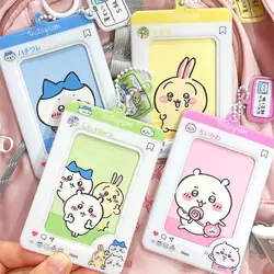 New Cute Cartoon Kpop Photo Card Holder 3 inch Decorative Idol Photo Album Protective Sleeves Kawaii Japanese Stationery Pendant