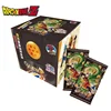 100pcs Anime Dragon Ball Game Card Black Box Collection Edition 3D Stereo Card Supernatural Battle Son Goku Card TCG Gift 1