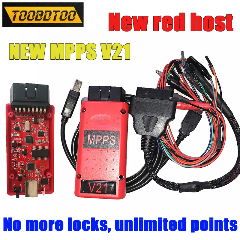 Niente Più Serrature E Punti Illimitati Mps V21 Ecu Chip Tuning Tool Better Then Mps V16/V18 Interface Auto Obd 2 Obd2 Can Cable