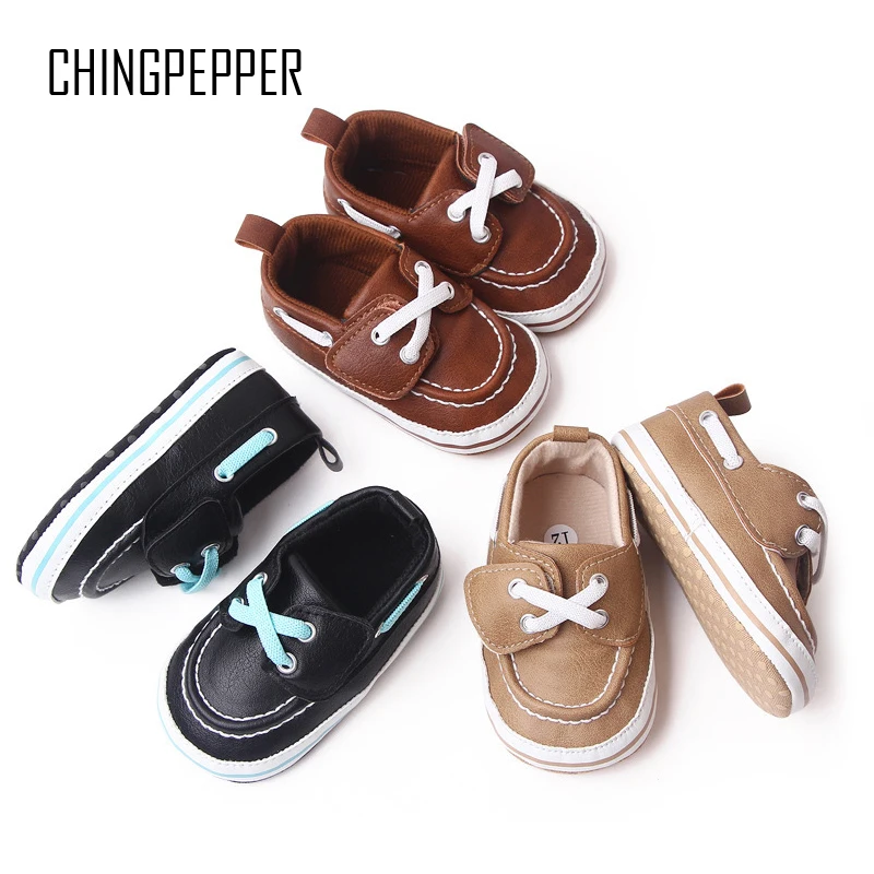 Рисунок 1 - Мокасины из мягкой кожи для мальчиков 0-18 месяцев