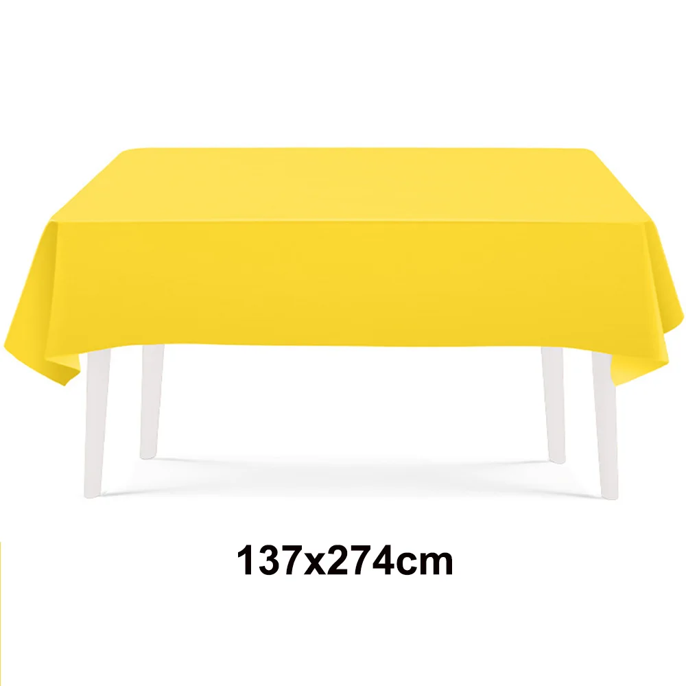 Yellow Party Supplies Tableware Set - Paper Plates, Napkins, and Cups