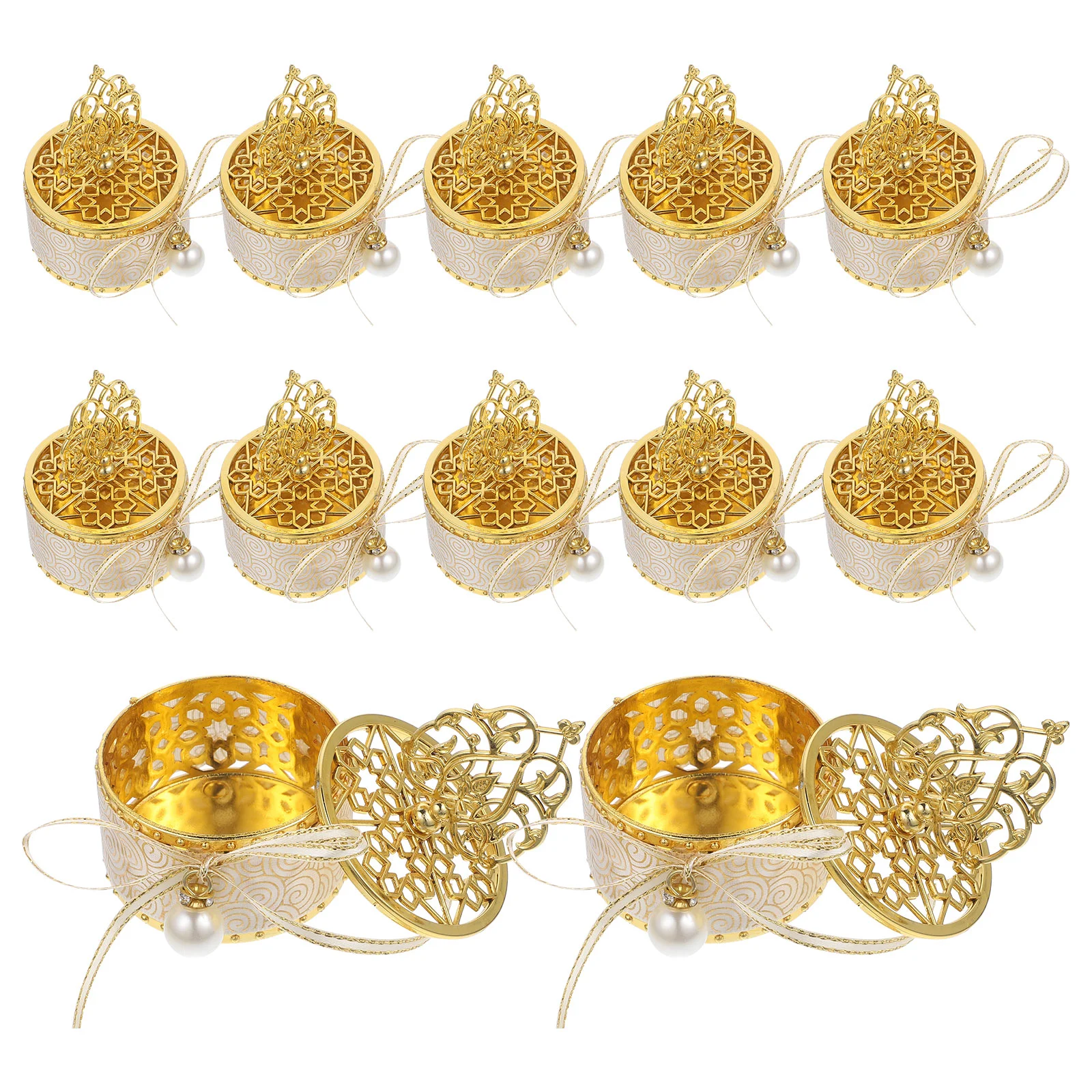 

Wedding Decorative Candy Boxes Baby Shower Containers Holders Wedding Candy Baby Full Moon Accessories Storage Candy Box