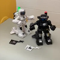 RC Battle Robot Boxing Mini Robot Toy Remote Control Robot 2.4G Humanoid Fighting Interactive Electric Child Toys for Kids Gifts 1