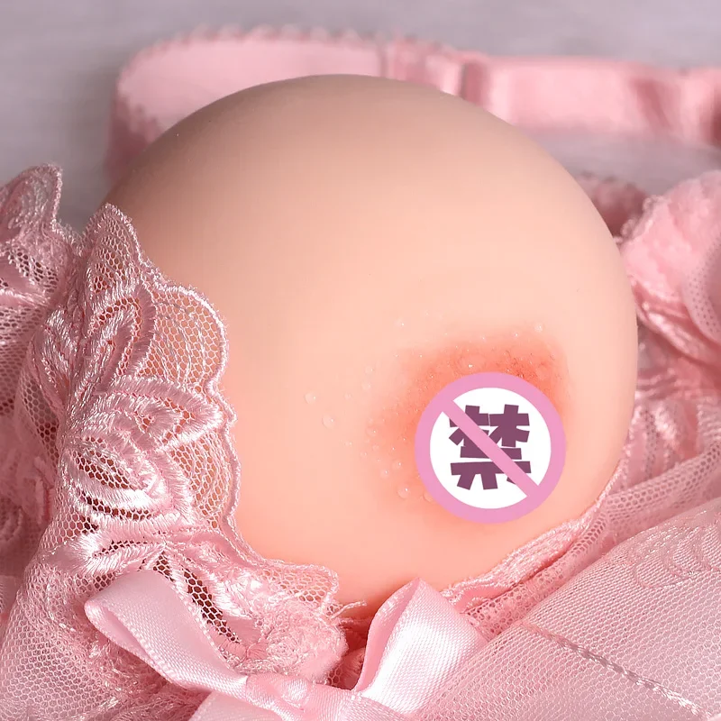 2025 Artificial Chest Insertable Fake Silicone Breast Tools Men Masturbator Boobs Sex Toys mens sex toys