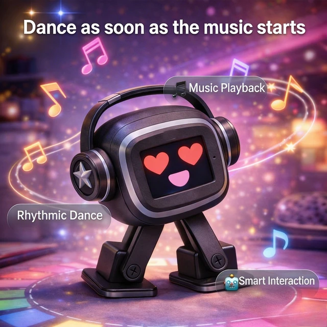 EMO AI Robot | Smart Chatbot Toy,Emotional Interaction,Singing and Dancing, Voice Control, Companion, Holiday Gifts 2