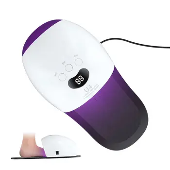 Lampada Asciuga Unghie e Piedi, Asciugatura Rapida, Strumento Professionale a LED per Saloni di Manicure, Alta Potenza