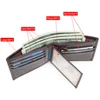 WESTAL Genuine Leather Wallet with Coin Purse RFID Wallet for Men Cardholder Money Bags 3