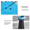 Folding Stool Outdoor Portable Chair Retractable Adjustable Bench Camping, Fishing Multi-scene Applicable 4