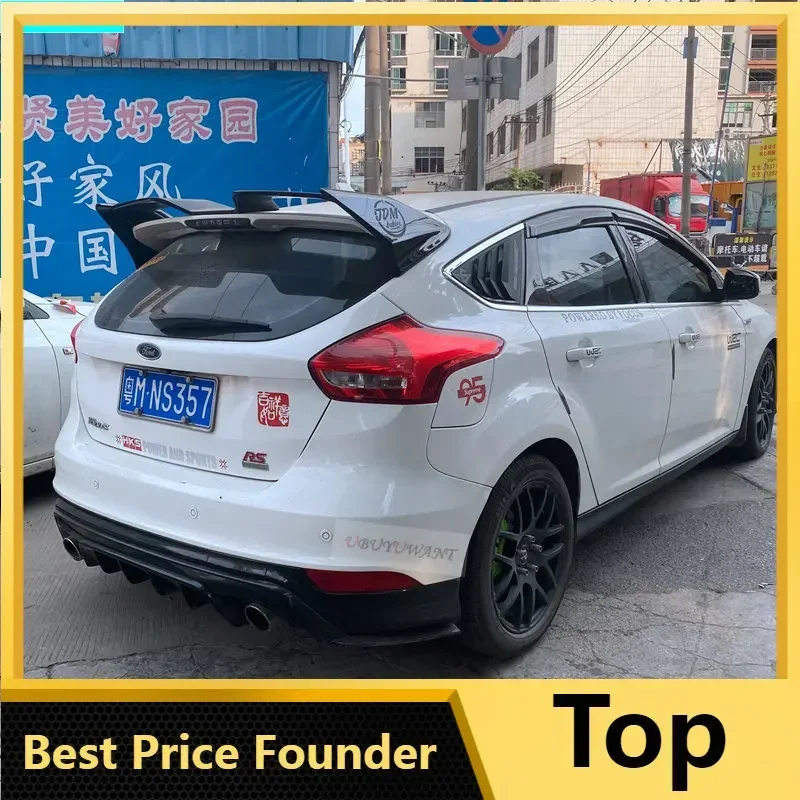 

Пластиковый спойлер для заднего багажника Ford Focus RS 2015-2018