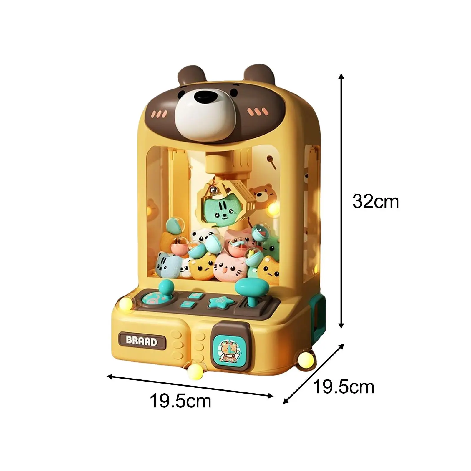 Claw Game Machine, Doll Machine, Mini Vending Machines Gifts 6