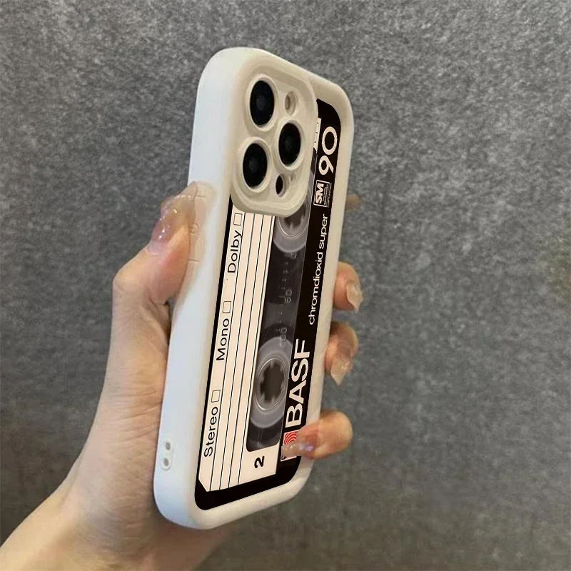 Vintage Cassette Tape Design Case