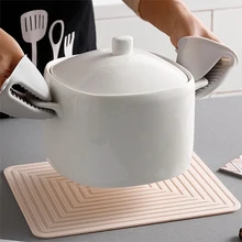 

Large Multifuctional Silicone Drying Mats Heat Insulation Pot Holder Protector Dish Cups Draining Pad Table Rug Placemat Tray