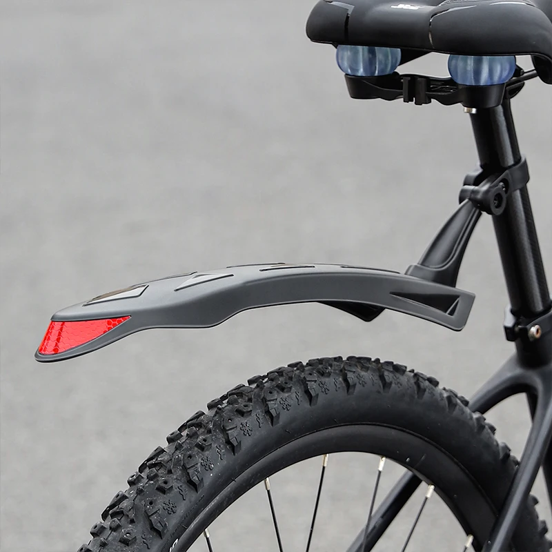 WEST BIKING Bicycle Fender Mountain Bike Mudguard Set MTB Universal Reflective Mud Protector 26-27.5 lnch Bicycle Accessories Bicycle Fender