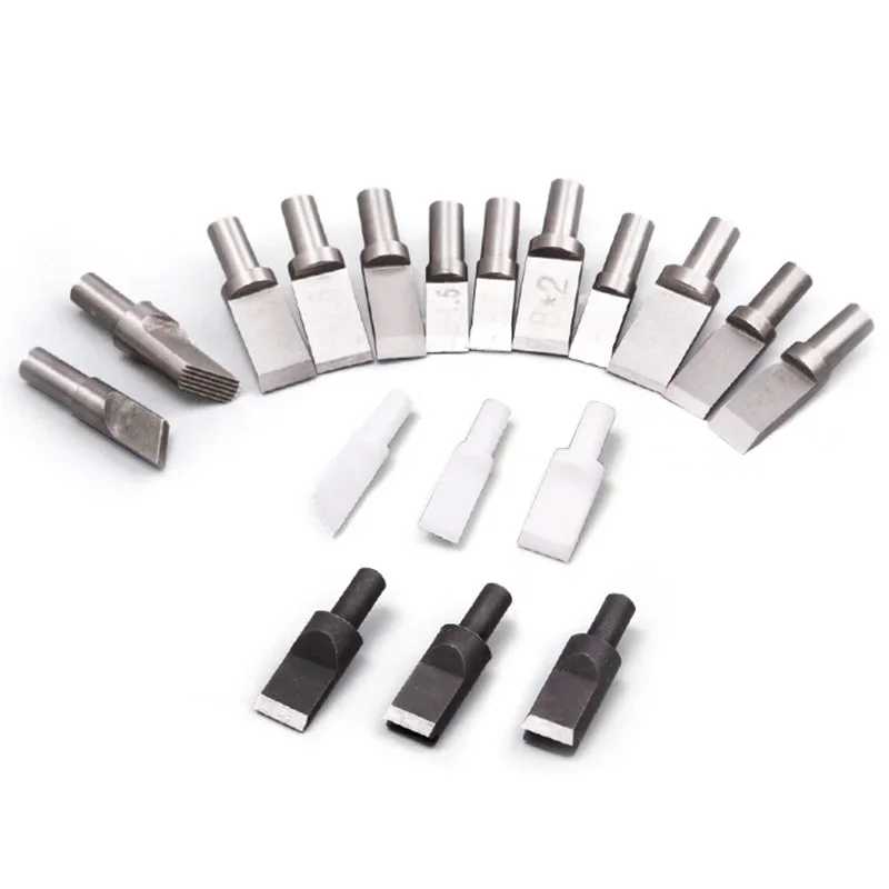Leather Knife Head Replace Knife Head for Leather Swivel Knife Carving Cutter Standard Size Blades and Rotate Professional Leather Craftsman Tools