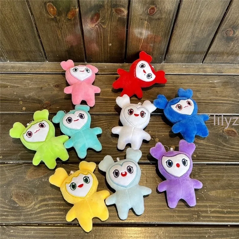 New Hot sell 10cm Korean Super Star Plush Toy Cartoon Animal TWICE Momo Doll Keychain Pendant Lovely Doll Birthday Gift for Girl dry hair cap lovely class a super absorbent quick drying lazy baotou towel bath cap