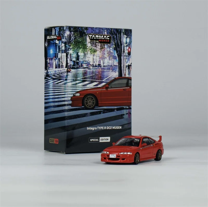 TW 1:64 Global64 Mugen Integra Type-R DC2 2025 HEC Red Diecast