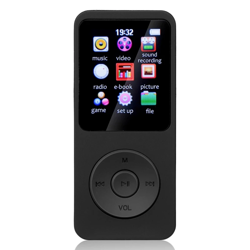 MP4 MP3 Music Player External Bluetooth-compatible E-book Voice Recorder Supports for Windows XP/VISTA/for Windows 8