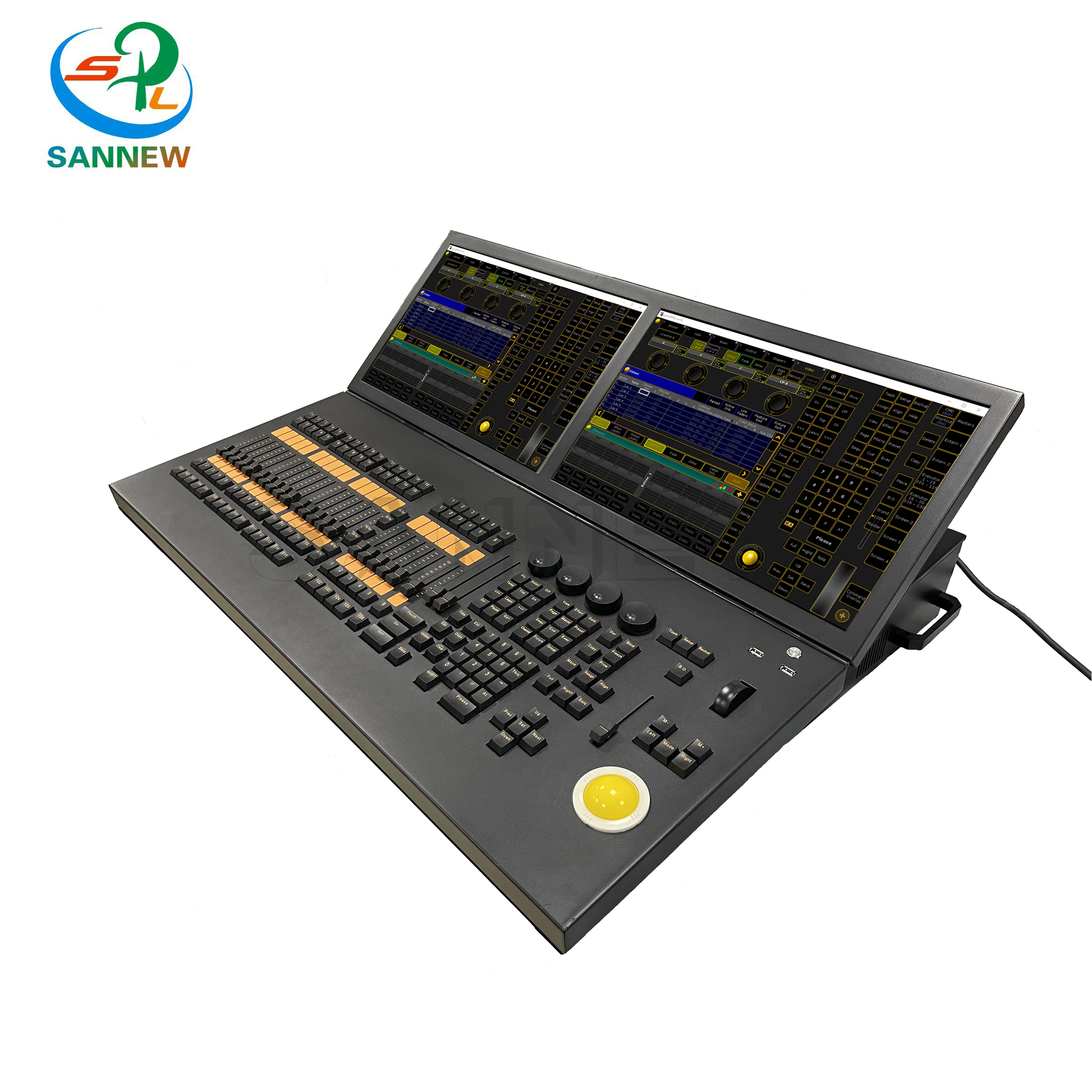 MA black horse DMX Controller Grand MA2 Light Console Stage Lighing Control MA ONpc Command Wing Fader Wing DJ Equipment