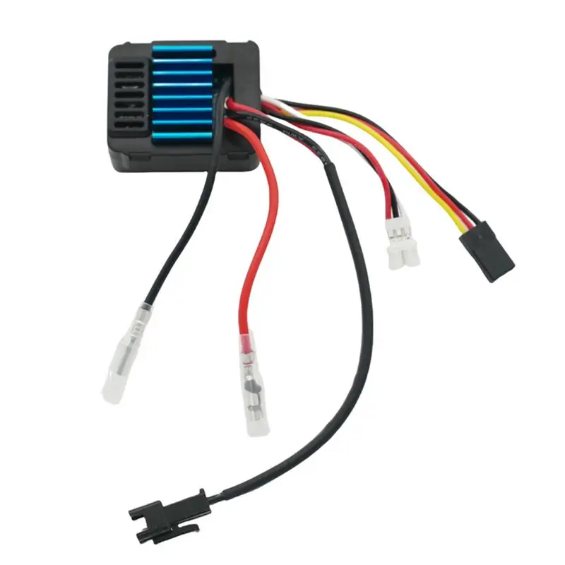 ABKN-2.4G 2 채널 원격 컨트롤러 키트 송신기 수신기 WPL MN88K RC 자동차 업그레이드 부품용 50A ESC