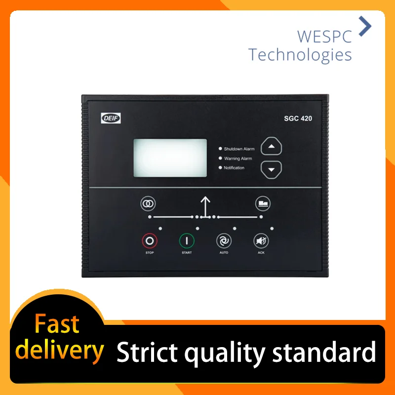 

Original DEIF SGC420 MKII Single Genset Controller Generator AMF Remote Start Stop Control Module