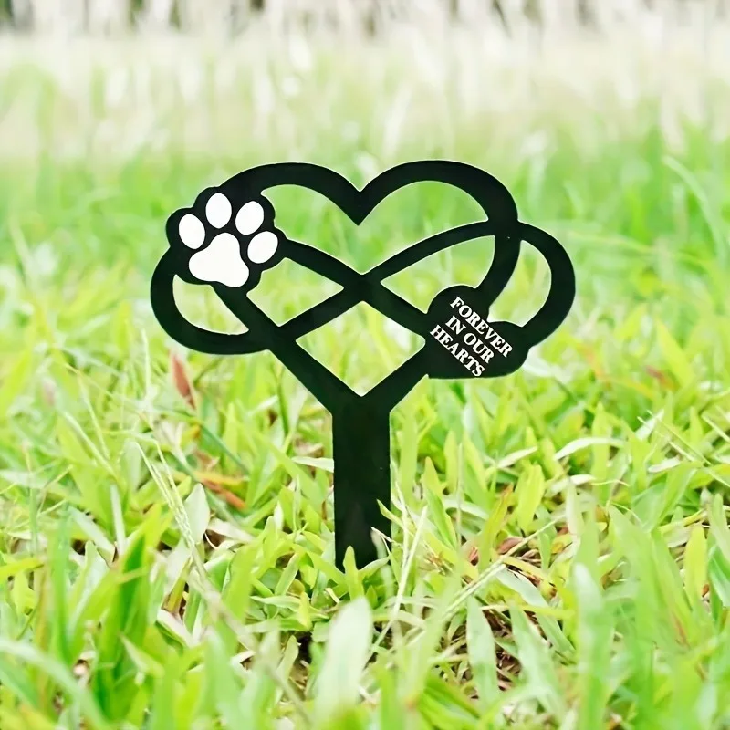 Pet monuments, acrylic grave piles, pet tombstones, dog and cat memorabilia, cat and dog cemetery. In memory of a loved one