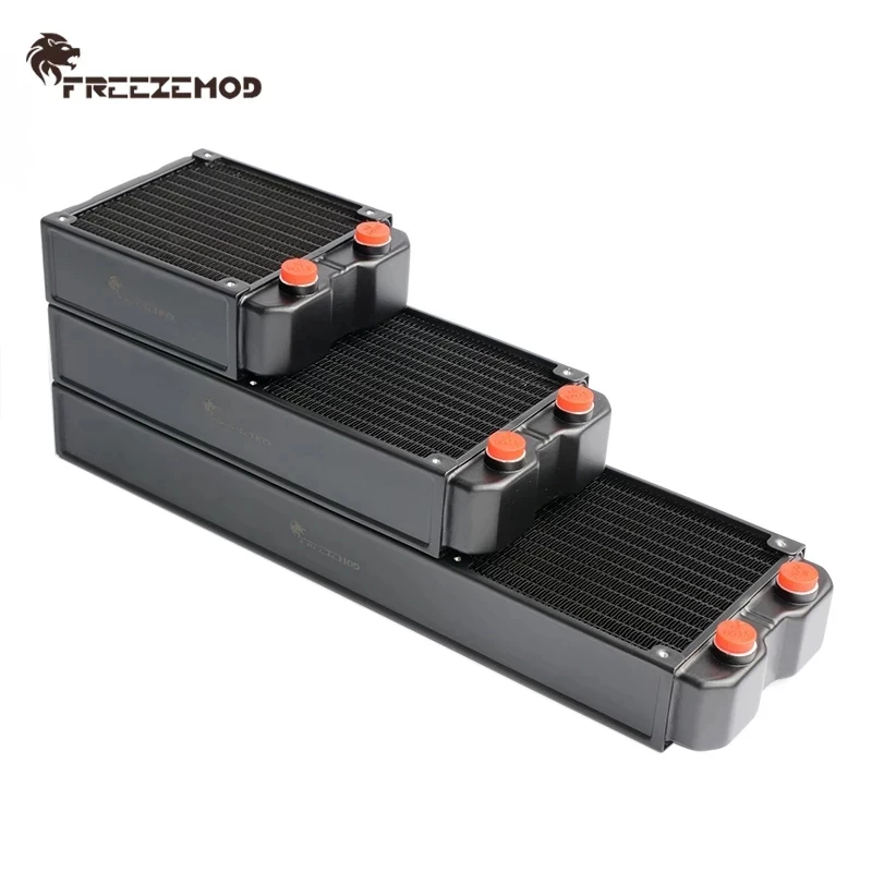 Zemod-pc Dissipador de Calor Resfriamento a Água Alumínio Compatível com 120 Ventiladores 120 240 360 45 mm de Espessura