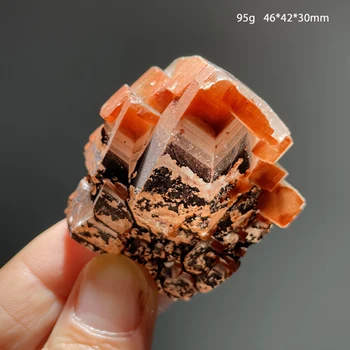 Red Calcite Crystal Stone 1