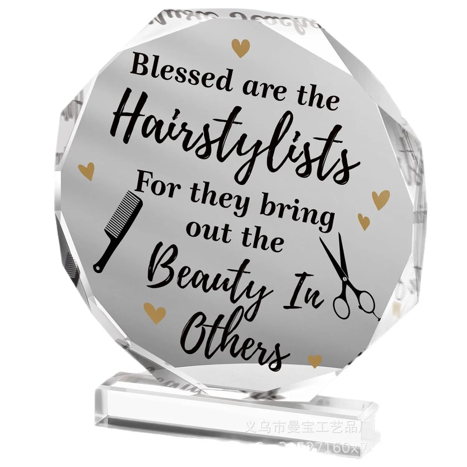 Acrylic Table Top Decoration Ornament Gift