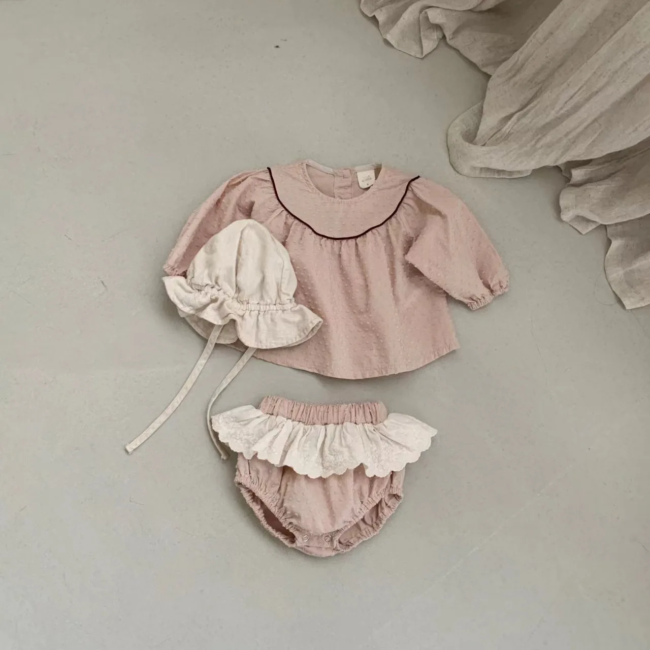 Summer New Baby Girl Cute PP Shorts Infant Girl Lace Embroidery Princess Shorts Cotton Toddler Fashion Casual Clothes