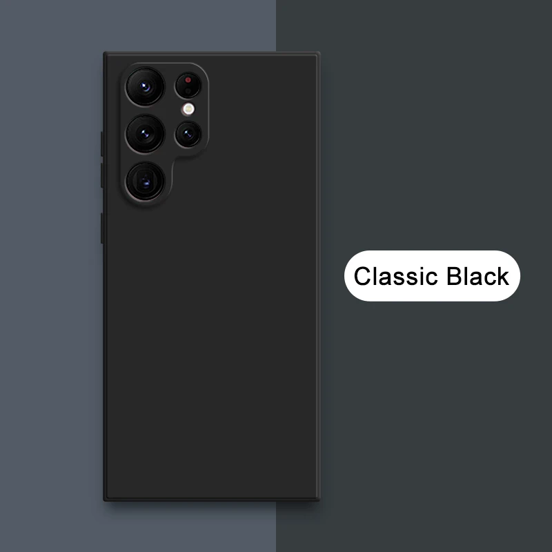 Liquid Silicone Shockproof Phone Case - Soft Protective Cover