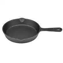 

16cm 20cm Vintage Cast Iron Skillet Frying Pan Burnt Non-stick