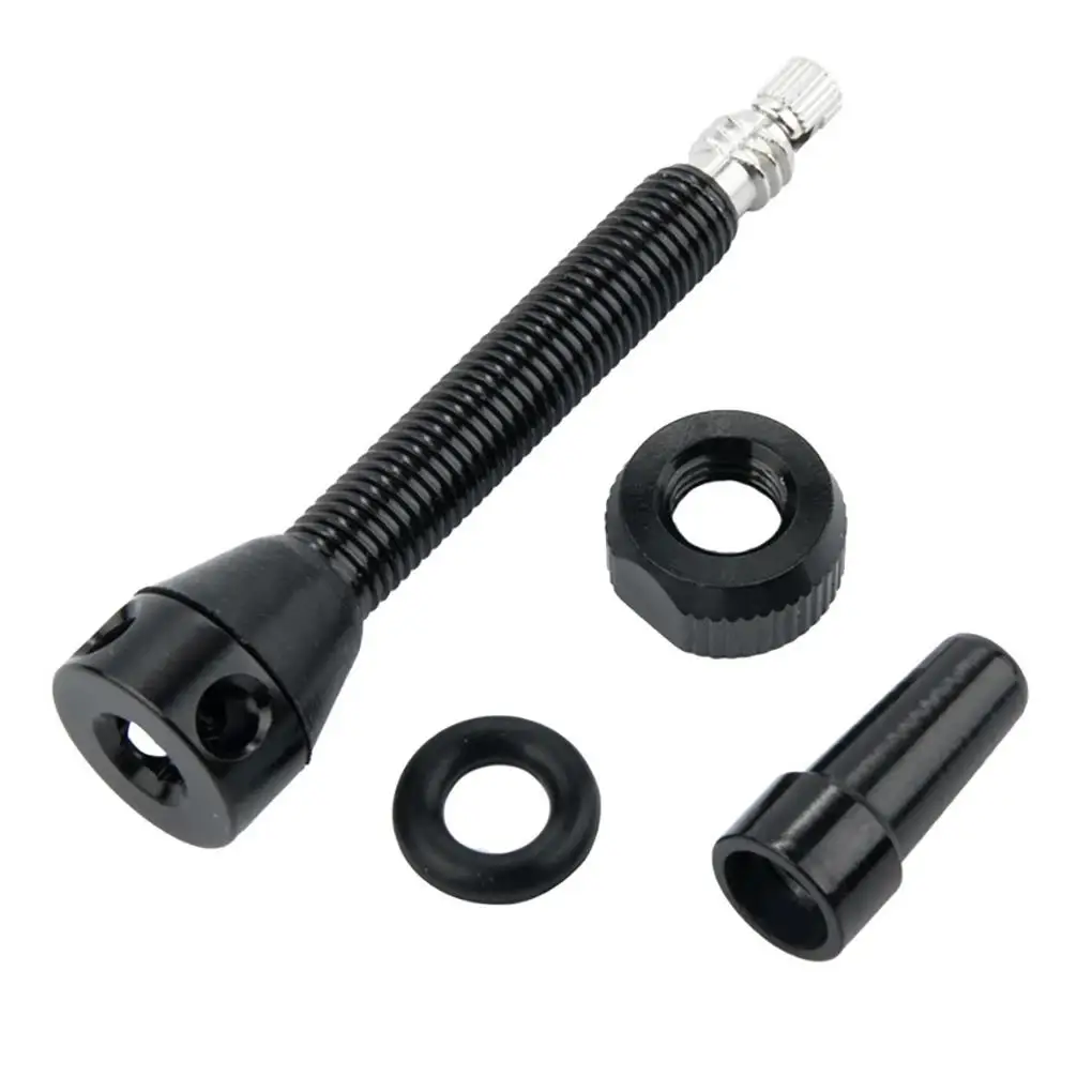 Bicycle Tubeless Tire Presta Valve Alloy Stem 44/60 F/V Removable Tire Tool bike valve Cycling Part
