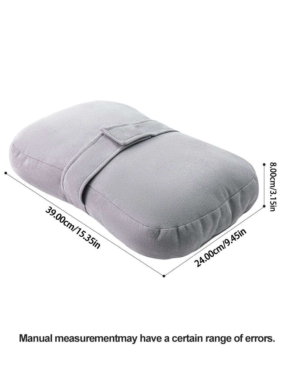 Almohada para rodillas para dormir de lado, almohada de soporte para piernas para el dolor de cadera y espalda, con cint